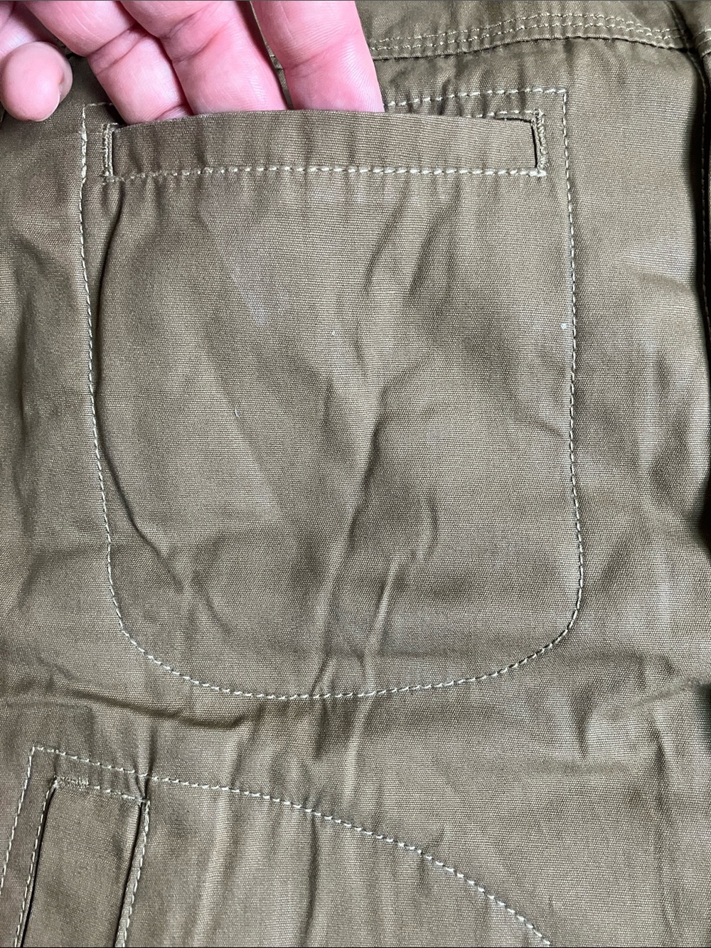 Jeremiah tan canvas jacket blue patterned blanket lining. - Picture 11 of 17